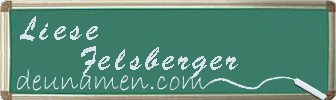 Liese Felsberger Visitenkarte